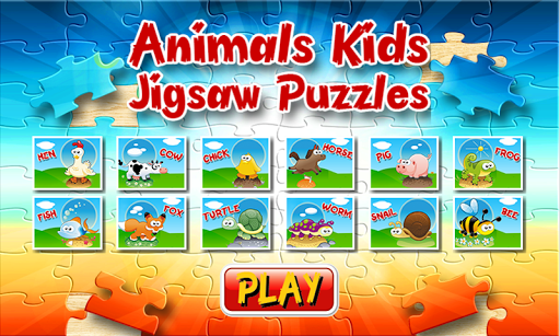 Animals Kids Jigsaw Puzzles