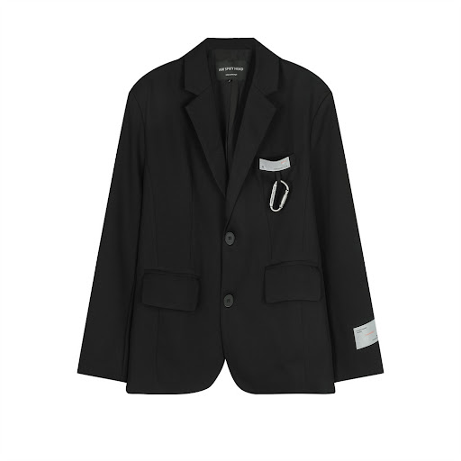 Title 3, Mens Hanging Buckle Decorative Casual Suit Com...