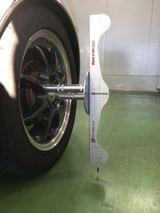 ミラジーノのアライメント調整・車高調整・ショック交換・メープルA ONEゲージに関するカスタム事例の投稿画像3枚目