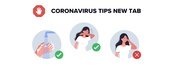 Coronavirus Tips New Tab marquee promo image