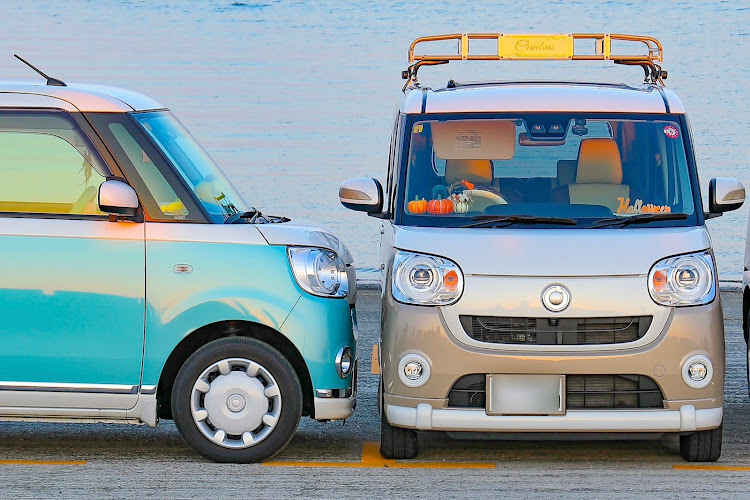ムーヴキャンバスのキャンバスオフ会・車と風景・オフ会・キャンバスコラボ・霞ヶ浦に関するカスタム事例の投稿画像7枚目