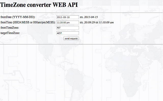 DS TimeZone Converter chrome extension