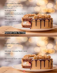 Cake For You menu 2