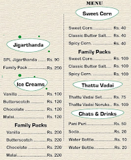 Ya Foods menu 1