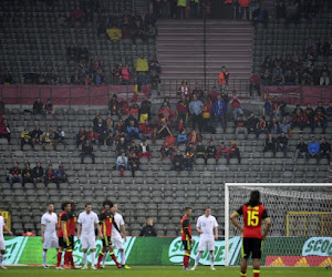 Les supporters belges montrent leur mécontentement !