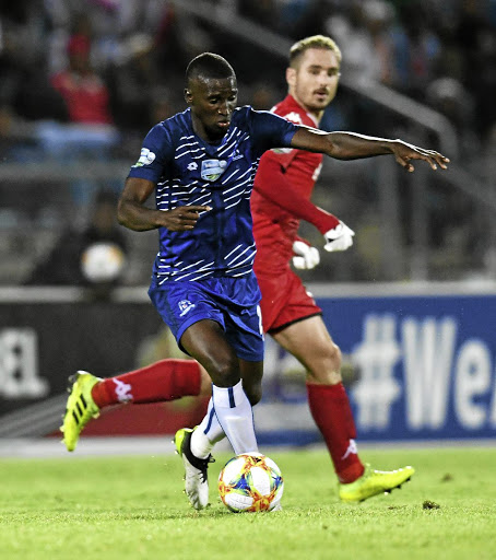 Siyanda Xulu of Maritzburg United has left the club after his contract expired yesterday. / Anesh Debiky/Gallo Images