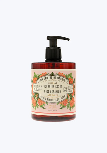 Xà Phòng Dạng Lỏng Phong lữ hoa hồng Panier Des Sens Absolutes Rose Geranium 500ml