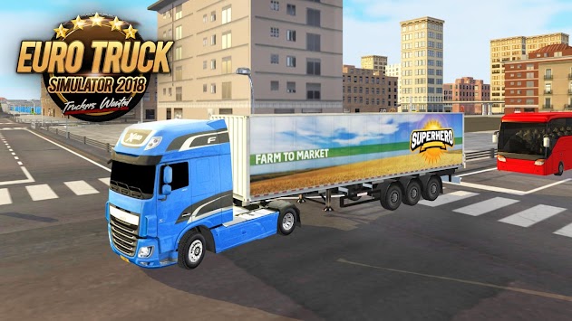 Euro Truck Simulator 2018: Pengemudi truk Dicari APK screenshot thumbnail 7