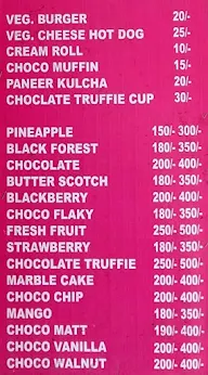 Rohit Bakery menu 1