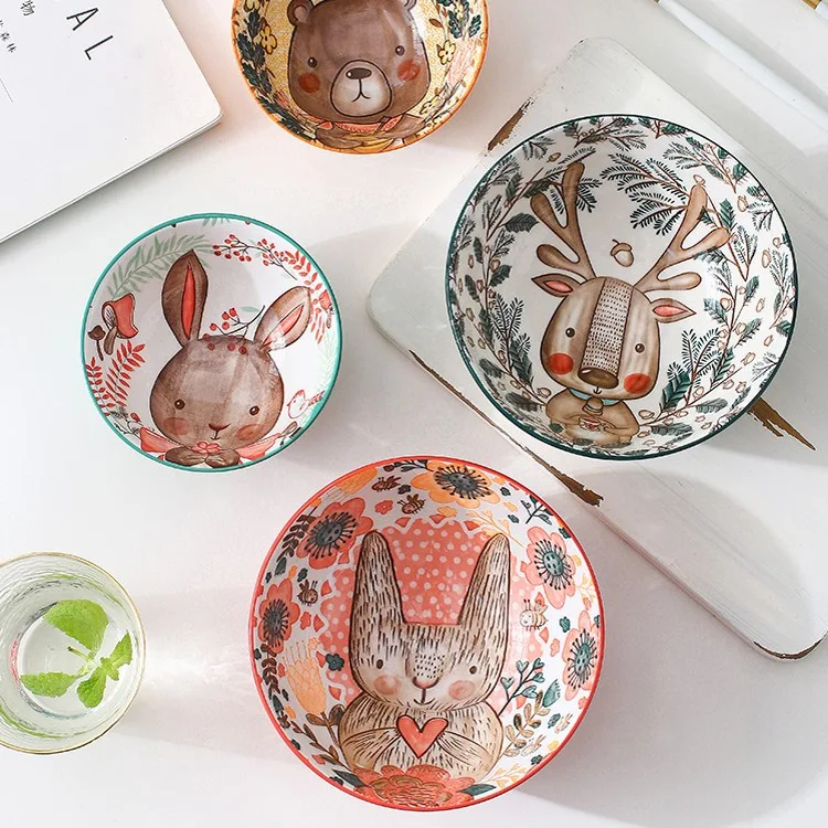 Title 6, Pomysły na miski ceramiczne z podszkliwnym ryże...