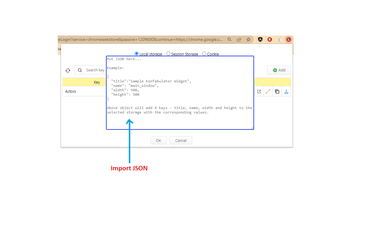 Localstorage/Sessionstorage & Cookie Manager Preview image 1