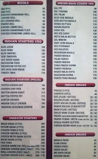 Navami Kitchen menu 1