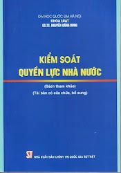 Kiểm Soát Quyền Lực Nhà Nước (Sách Tham Khảo) - (Tái Bản Có Sửa Chữa, Bổ Sung) - Gs. Ts. Nguyễn Đăng Dung - (Bìa Mềm)