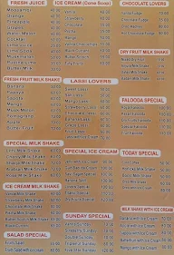 Savi Sagar menu 6