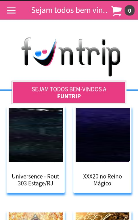 Android application FunTrip Excursão screenshort