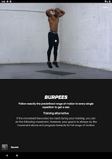 Freeletics - Workout & Fitness. Body Weight App Screenshot