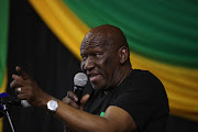 Bheki Cele at the Khuluma Mhlali meeting organised by SANCO in Esikhawini College on September 25, 2017.