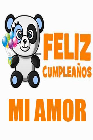 Feliz Cumple Años Mi Amor