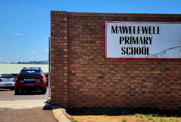 A shoot-out at a primary school near Klaarwater, Durban, left one teacher and a suspected robber injured.