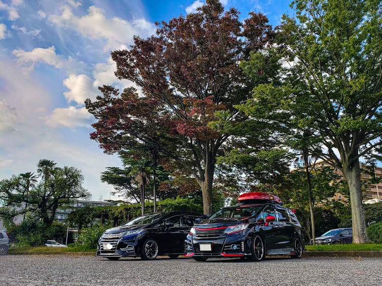 オデッセイの紅葉と愛車に関するカスタム事例の投稿画像4枚目