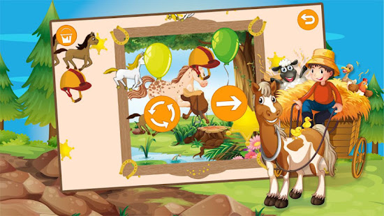 Kids Horses Slide Puzzle(圖7)-速報App