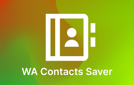 WAContactSaver - Export WA Contacts Tool small promo image