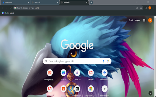 Harpy theme screenshot 1