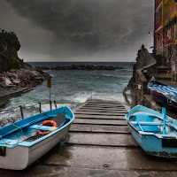 temporale su Riomaggiore di 