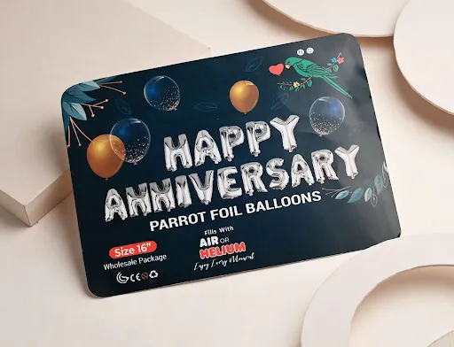 "Happy Anniversary" Foil Balloon