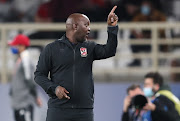 Al Ahly coach Pitso Mosimane.