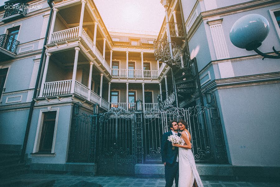 Fotógrafo de bodas Giorgi Tsiklauri (tsiklauri). Foto del 11 de octubre 2016