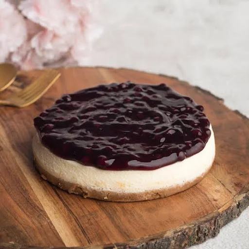 Heavenly Blueberry Pulp Licious Bake Cheesecake