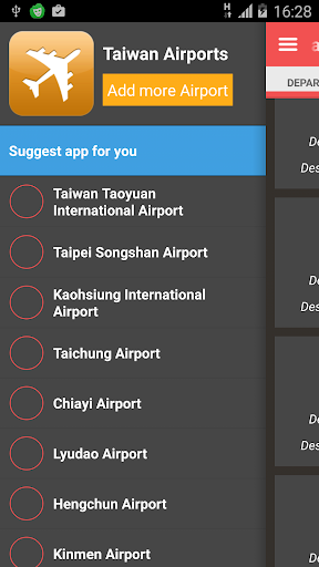 Taiwan Airport + Flight Info