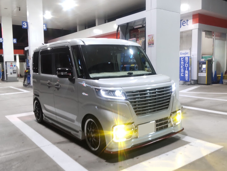 スペーシアカスタムの紅葉と愛車・立雲峡第一展望台・竹田城跡と奇跡の雲海コラボ・生野銀山からの砥峰高原へ👌・北へ！👍に関するカスタム事例の投稿画像1枚目