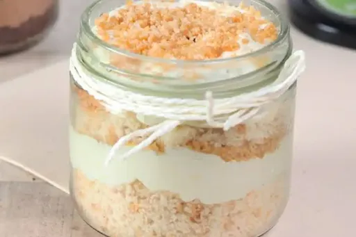 Butterscotch Cake In Jar