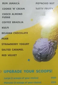 Polar Bear menu 1