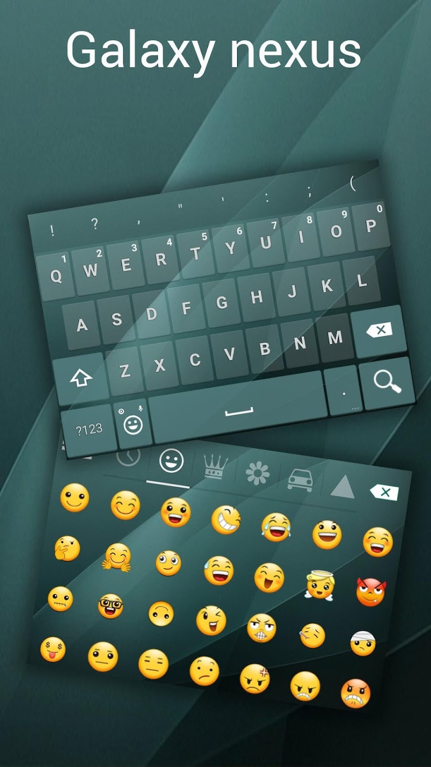 Galaxy Nexus keyboard Screen 1