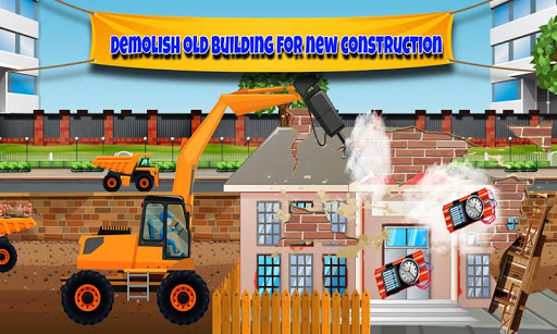 Build a Police Station Construction Builder Game