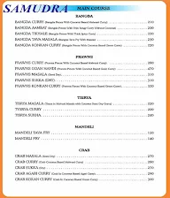 Samudra - Sea Food Special menu 3