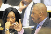 PROBING: Advocate Dali Mpofu with his colleague Advocate Puleng Keetse during the Marikana commission
      PHOTO: ANTONIO MUCHAVE