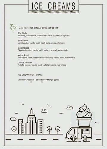 Fifth Avenue Bakery menu 