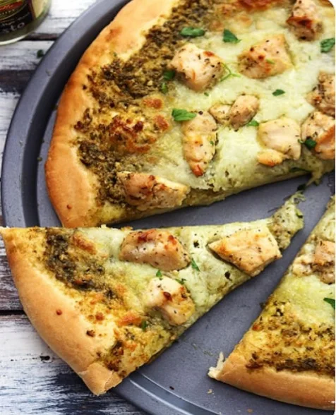 Pesto Chicken Pizza