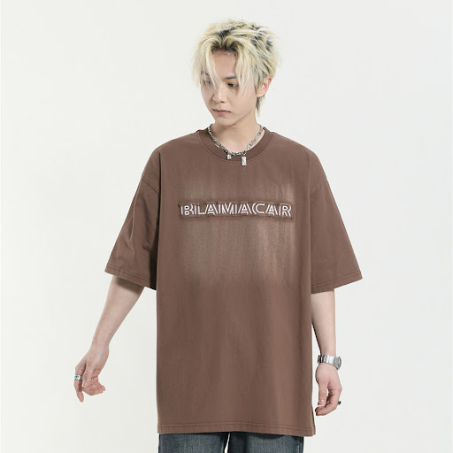 Title 23, Inkjet Letter Patch Embroidered T-shirt, expres...