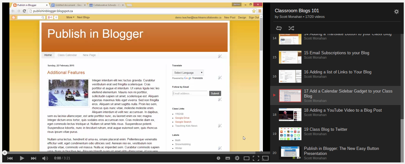 Blogging 101 Playlist.png