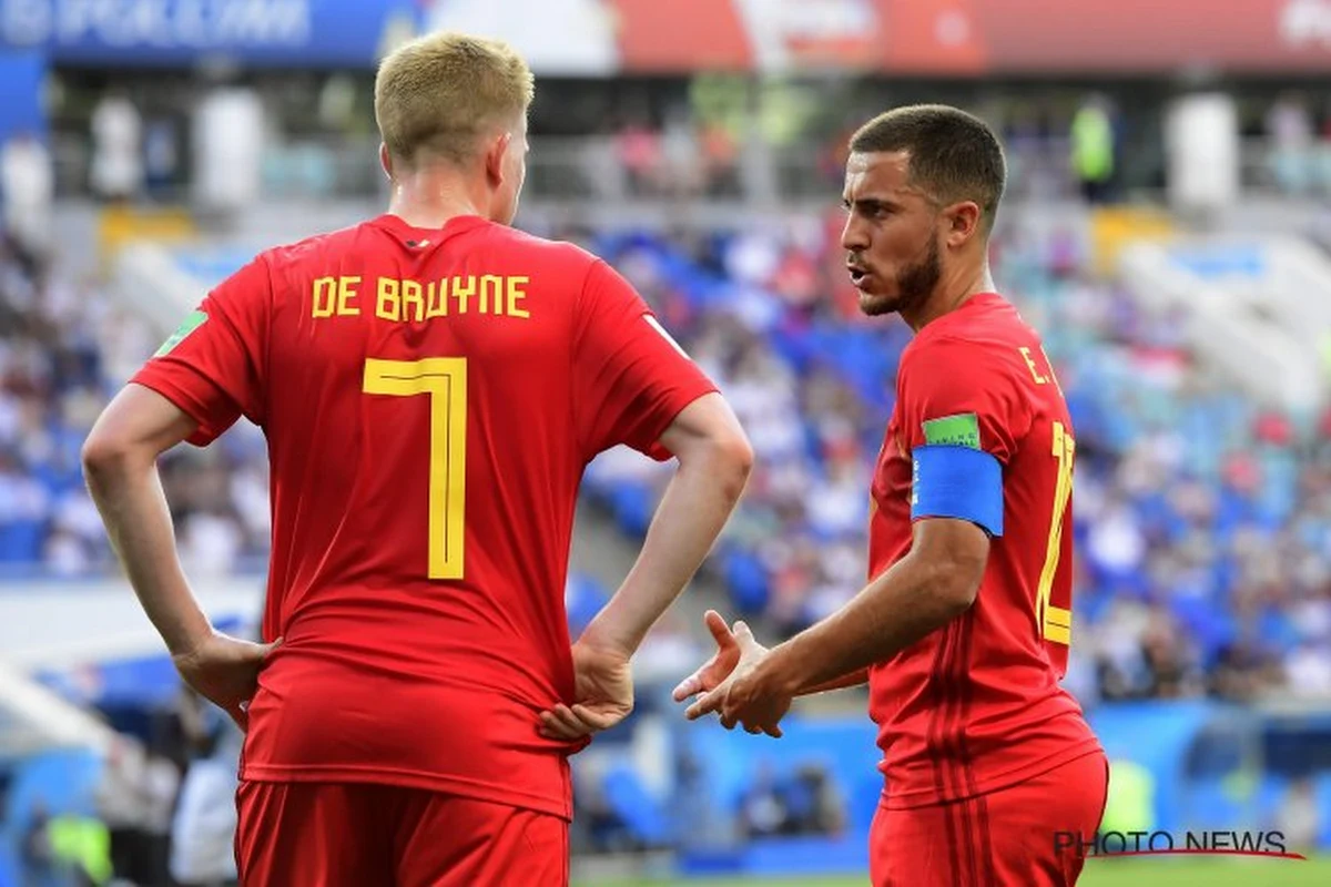 Eden Hazard, Kevin De Bruyne et Adnan Januzaj: un Turinois fan des Diables Rouges