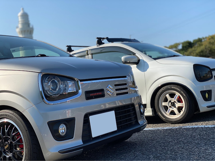 アルトワークスのドライブ・プチオフ会・天気最高・たい焼き屋さん・灯台コラボに関するカスタム事例の投稿画像9枚目