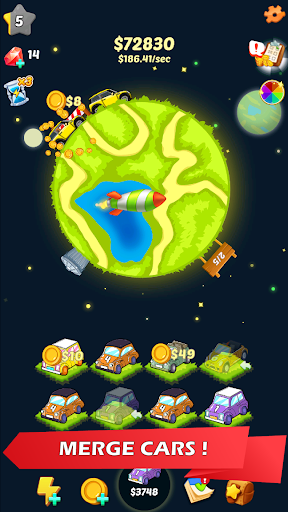 Merge Car Ranger - Idle Clicker Game