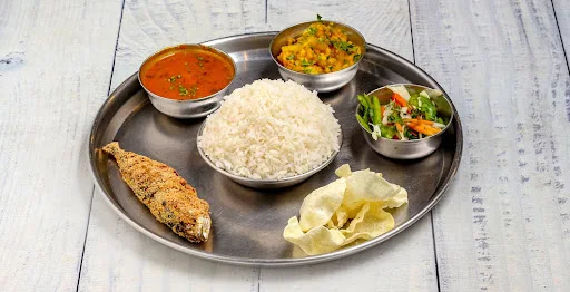 South Indian Fish Thali