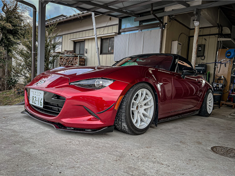 ロードスターの車高調・導入しました！に関するカスタム事例の投稿画像2枚目