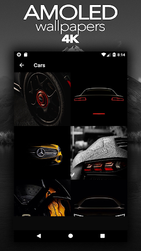 Black Car Amoled Wallpapers